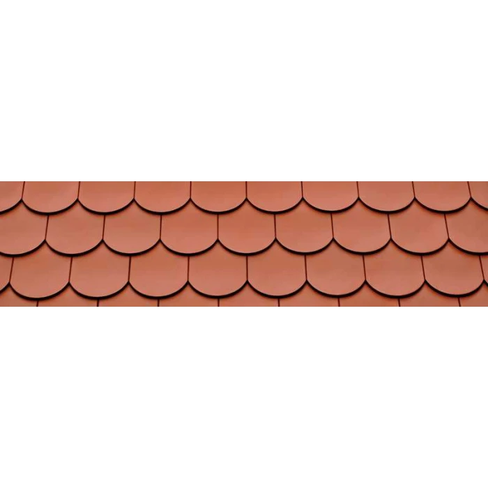 Керамическая черепица Braas Опал Ангоб медный