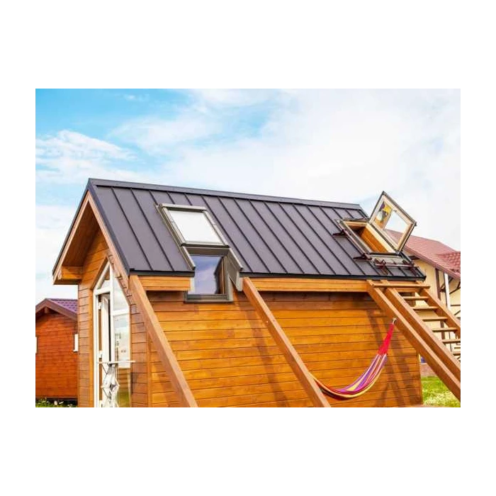 Фальцевая кровля Кликфальц mini Grand Line 0,5 Velur X RAL 8017 Шоколад