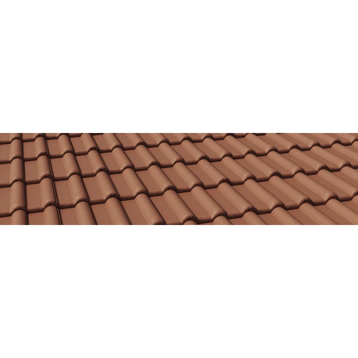Цементно-песчаная черепица Braas Франкфурт Коричневый