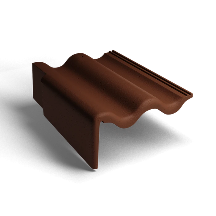 Боковая левая черепица Classic Коричневый Kriastak