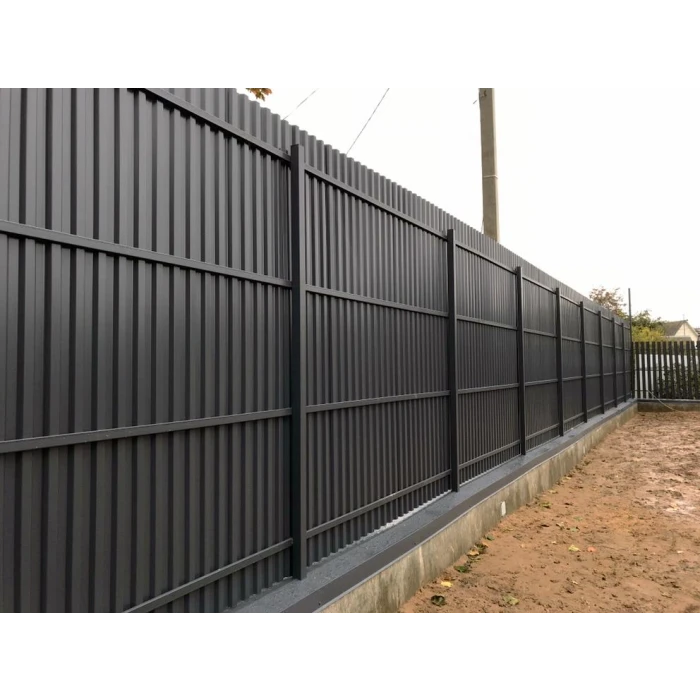 Профнастил Н114 800х0.5 Окрашенный RAL 7047