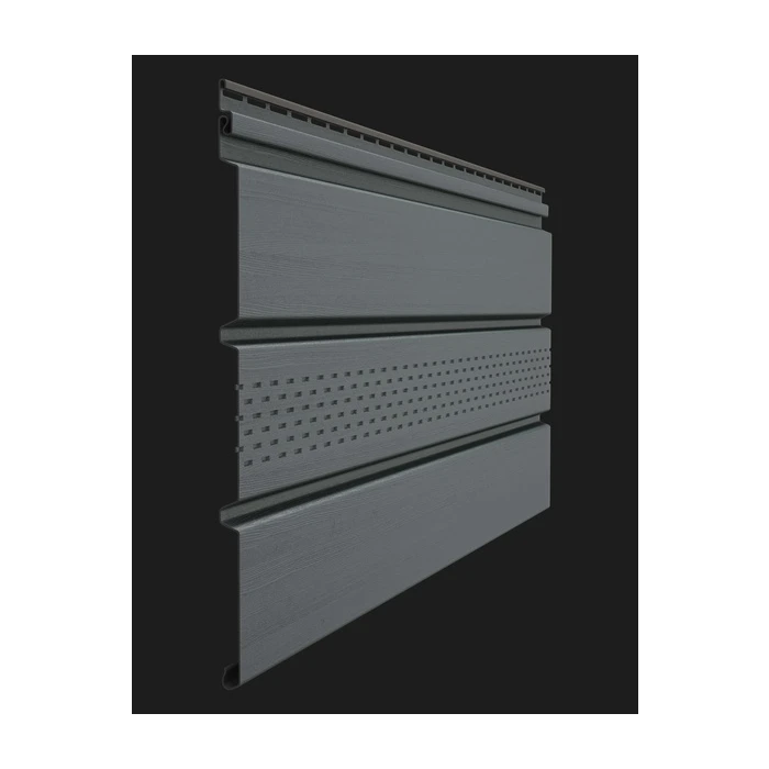 Софит Docke PREMIUM T4 с центральной перфорацией, графит